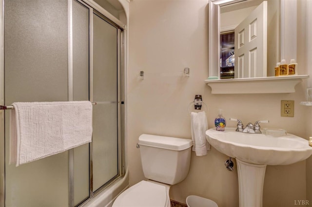 450 Holyfield Ln, Moneta, VA 24121 - bathroom with toilet and a sink