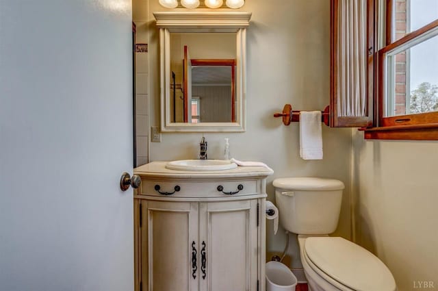 450 Holyfield Ln, Moneta, VA 24121 - bathroom with toilet and vanity
