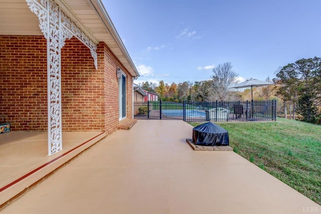 450 Holyfield Ln, Moneta, VA 24121 - view of patio
