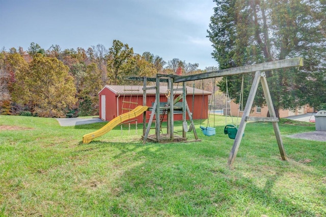 450 Holyfield Ln, Moneta, VA 24121 - view of play area with a yard
