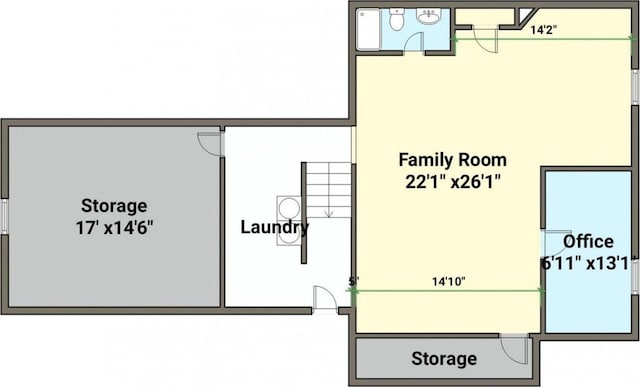 450 Holyfield Ln, Moneta, VA 24121 - view of property floor plan