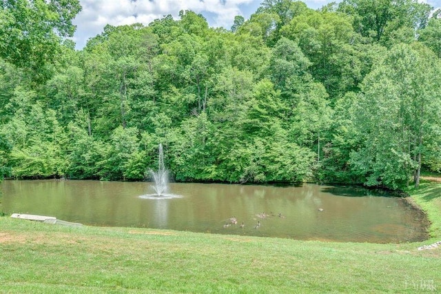 450 Holyfield Ln, Moneta, VA 24121 - water view featuring a forest
