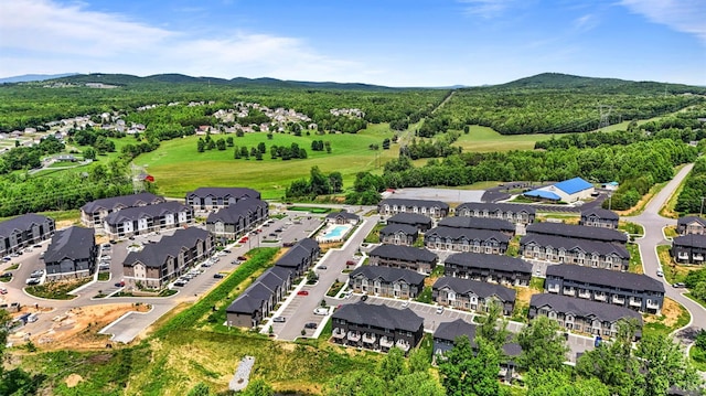 19 Cuddington Ln, Lynchburg, VA 24501 - aerial perspective of suburban area featuring mountains