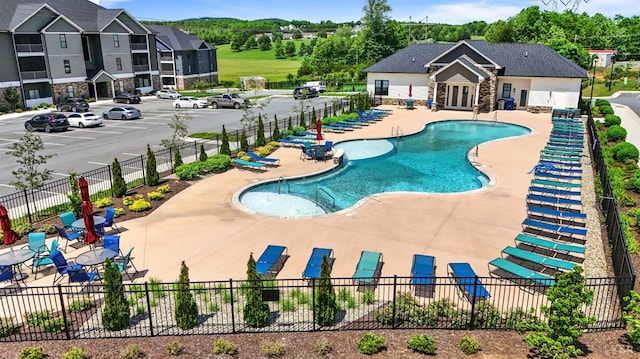 19 Cuddington Ln, Lynchburg, VA 24501 - community pool featuring a patio