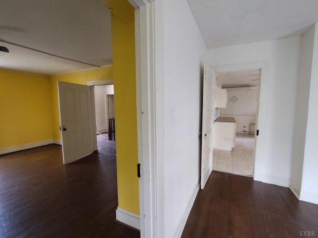 1503 Jackson St, Lynchburg, VA 24504 - hall featuring wood finished floors and baseboards
