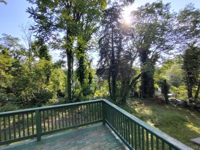 1503 Jackson St, Lynchburg, VA 24504 - view of deck