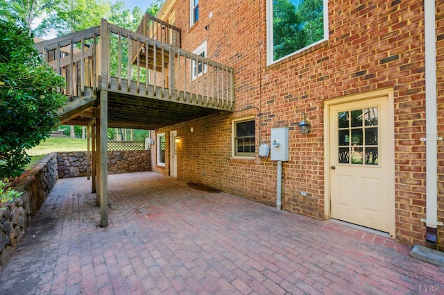 134 Woodmont Ln, Forest, VA 24551 - view of patio / terrace featuring a wooden deck