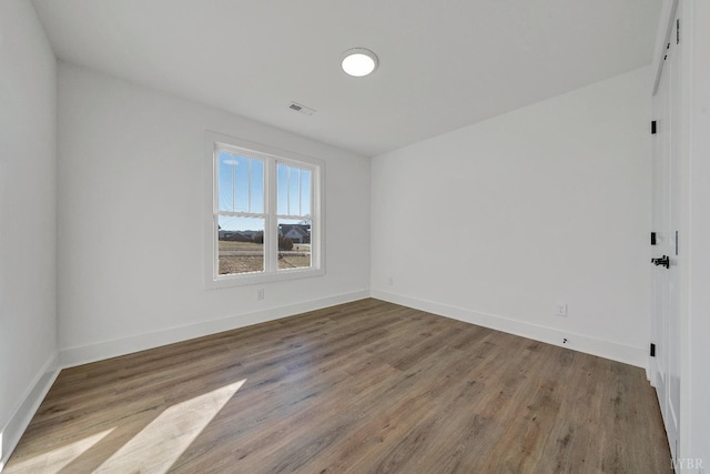 1197 Elk Creek Rd, Forest, VA 24551 - empty room with wood finished floors and baseboards