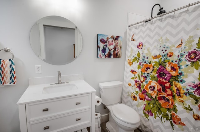 929 Poor House Farm Rd, Amherst, VA 24521 - bathroom with vanity and a shower with shower curtain