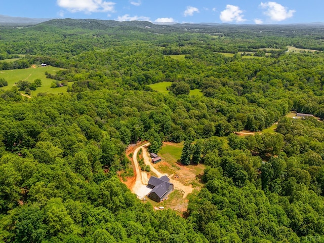 929 Poor House Farm Rd, Amherst, VA 24521 - bird's eye view of a heavily wooded area