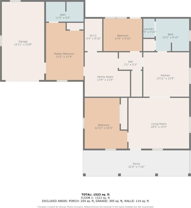 278 Tallyho, Concord, VA 24538 - floor plan / room layout