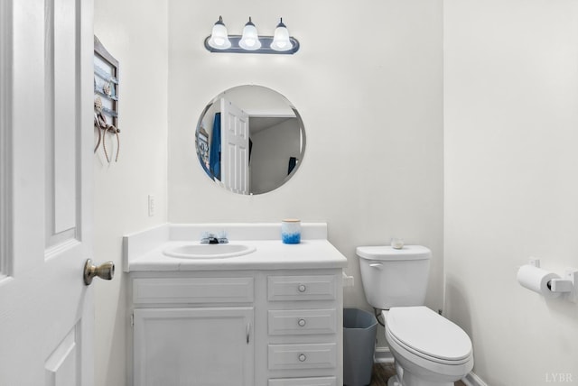 278 Tallyho, Concord, VA 24538 - half bathroom with toilet, vanity, and baseboards