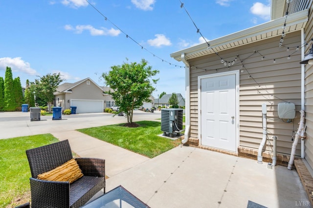 321 Meridian St, Lynchburg, VA 24502 - view of patio / terrace featuring central air condition unit