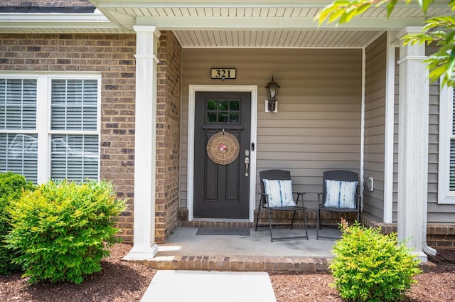 321 Meridian St, Lynchburg, VA 24502 - property entrance featuring covered porch