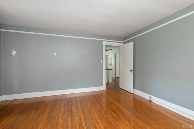 264 N Five Forks Rd, Amherst, VA 24521 - spare room with baseboards and wood finished floors