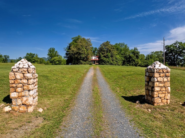 264 N Five Forks Rd, Amherst, VA 24521 - view of dirt / gravel road