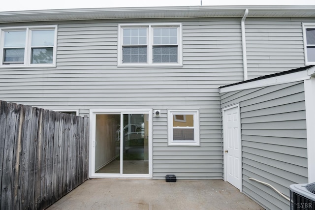 3501 Fort Ave Unit 27, Lynchburg, VA 24501 - back of house with a patio area and central air condition unit