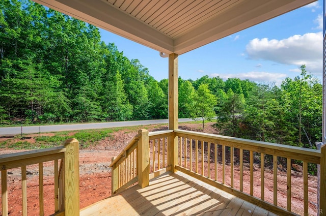 17 Kershaw Dr, Rustburg, VA 24588 - view of wooden porch