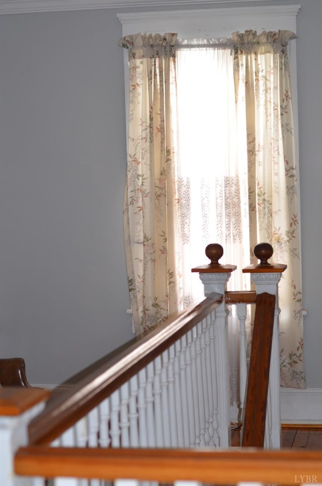 901 Bedford Ave, Altavista, VA 24517 - stairway featuring baseboards