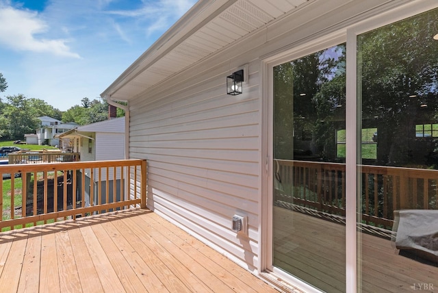 1040 Coronado Ln, Lynchburg, VA 24502 - view of deck