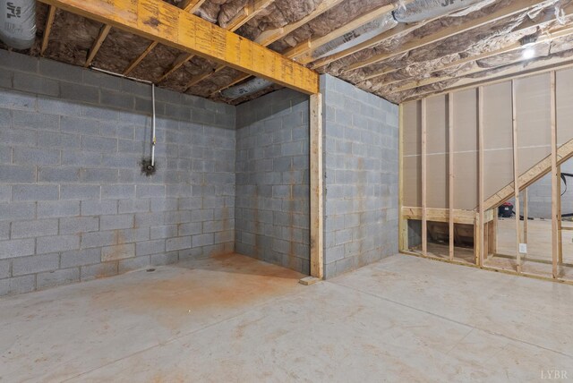 1040 Coronado Ln, Lynchburg, VA 24502 - view of unfinished basement