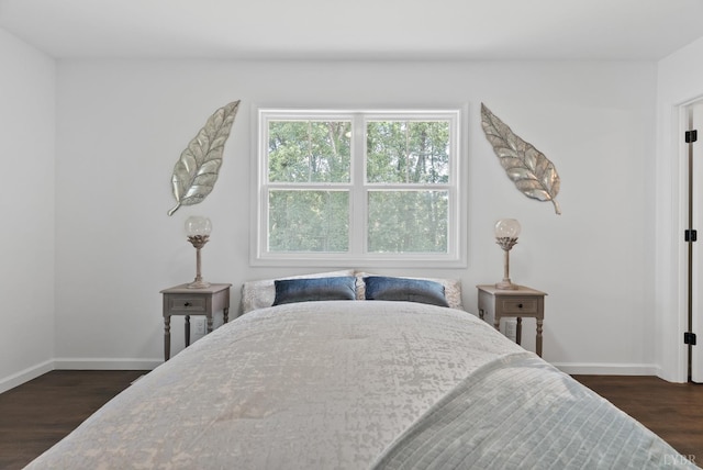 1040 Coronado Ln, Lynchburg, VA 24502 - bedroom with baseboards and dark wood finished floors