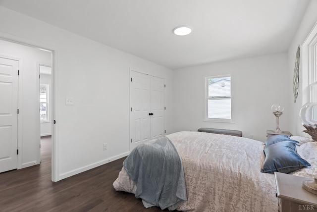 1040 Coronado Ln, Lynchburg, VA 24502 - bedroom featuring dark wood-style flooring and baseboards