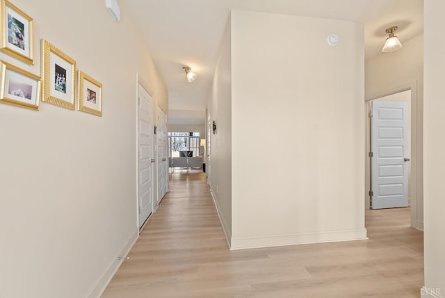 1268 Stoney Ridge Blvd, Forest, VA 24551 - corridor with light wood-type flooring and baseboards