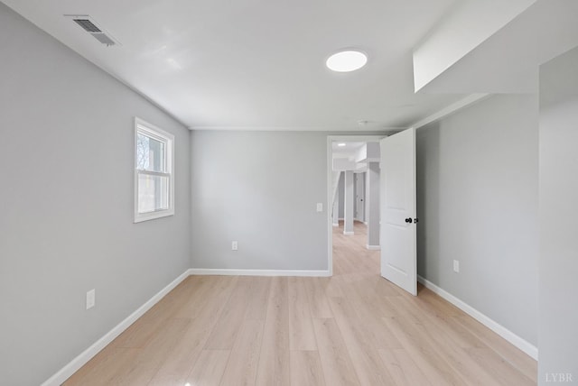 1801 Waterlick Rd, Lynchburg, VA 24501 - empty room with light wood-style flooring and baseboards