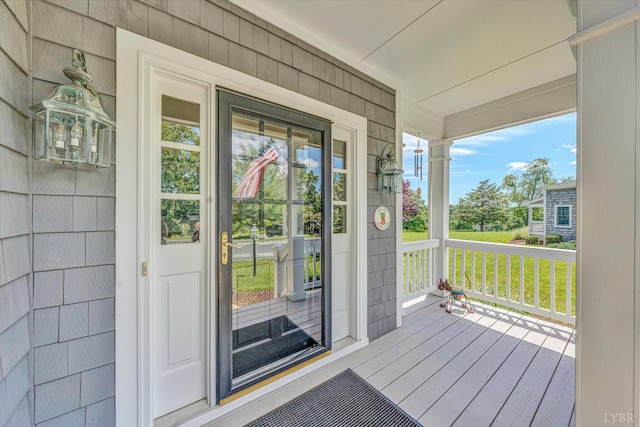 145 Golfers Crossing Dr, Penhook, VA 24137 - view of exterior entry with covered porch