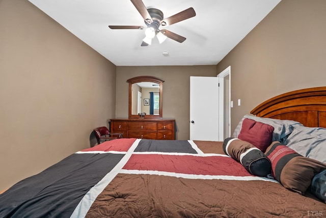 147 Maple Dr, Madison Heights, VA 24572 - bedroom with ceiling fan