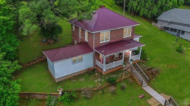 10662 Lee Jackson Hwy, Big Island, VA 24526 - view from above of property