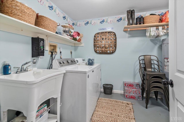 261 Carrington Ln, Roseland, VA 22967 - laundry area with washing machine and dryer