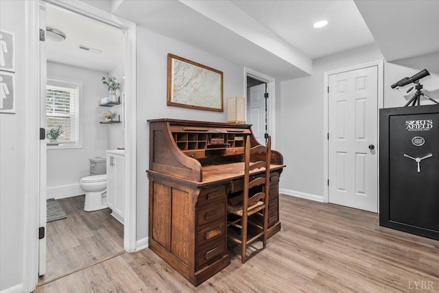 261 Carrington Ln, Roseland, VA 22967 - office space with light wood-style floors and baseboards