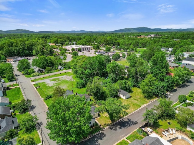 400 Blue Ridge St, Lynchburg, VA 24501 - aerial view of a mountainous background and a forest