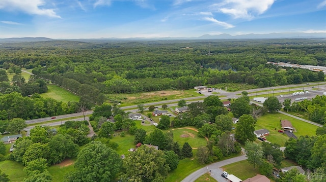 221 Castle Craig Dr, Evington, VA 24550 - bird's eye view of a heavily wooded area and mountains