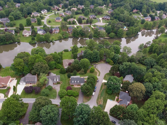 220 Swan Ln, Forest, VA 24551 - aerial view of residential area with a nearby body of water