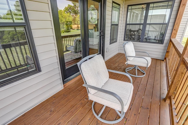 1151 Jefferson Meadows Dr, Forest, VA 24551 - view of wooden deck