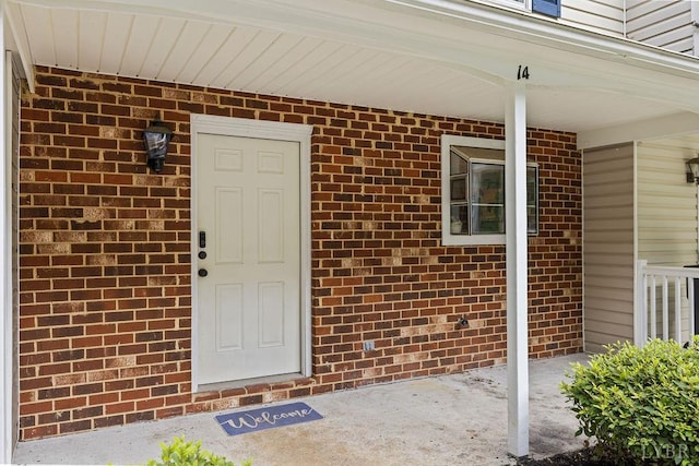 14 Jefferson Village Dr, Forest, VA 24551 - property entrance with brick siding