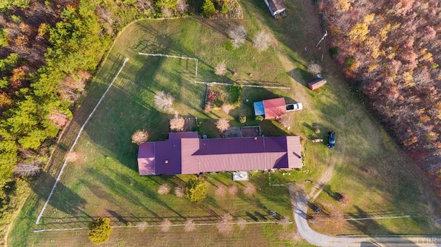 view of rural area