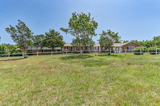 view of yard