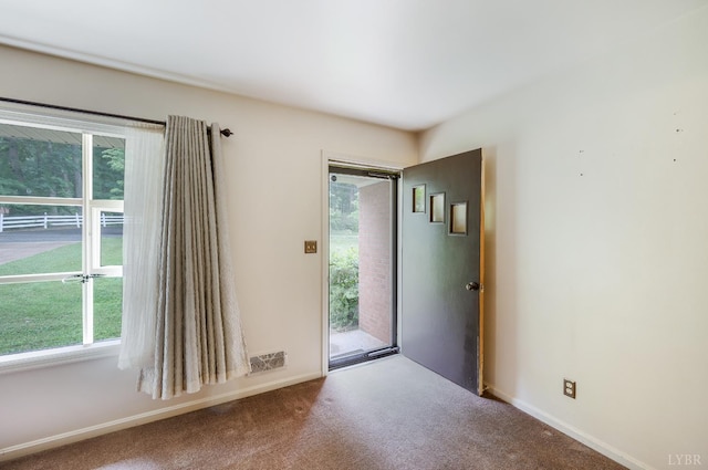 201 Oakland Cir, Lynchburg, VA 24502 - carpeted entryway with healthy amount of natural light and baseboards