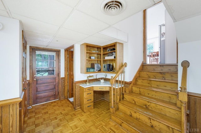 921 Peaksview St, Bedford, VA 24523 - office space featuring wood walls and wainscoting