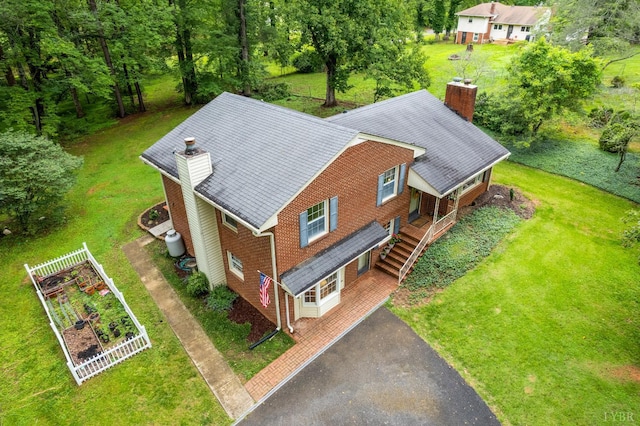 921 Peaksview St, Bedford, VA 24523 - aerial view of property and surrounding area