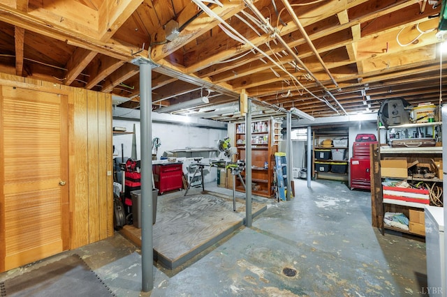 921 Peaksview St, Bedford, VA 24523 - view of unfinished basement