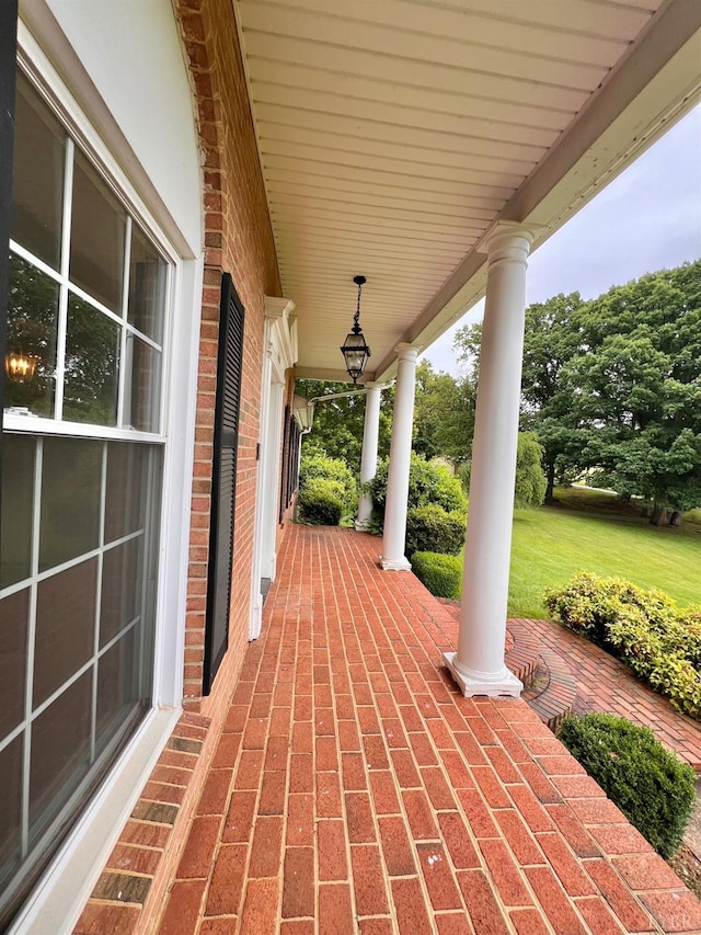 166 Matohe Rd, Monroe, VA 24574 - view of porch