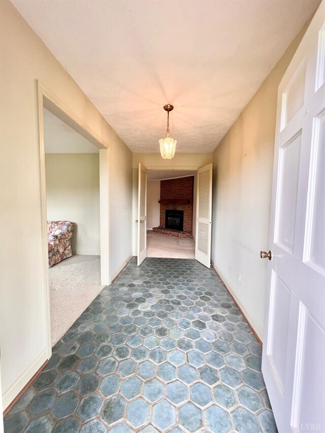 166 Matohe Rd, Monroe, VA 24574 - corridor with carpet floors and baseboards