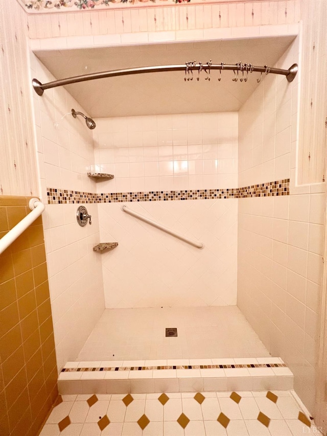 166 Matohe Rd, Monroe, VA 24574 - bathroom with tiled shower
