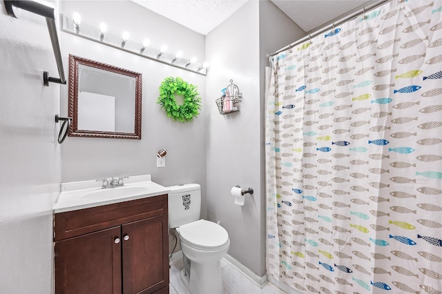 2523 Clarks Rd, Rustburg, VA 24588 - full bath featuring vanity and a shower with shower curtain