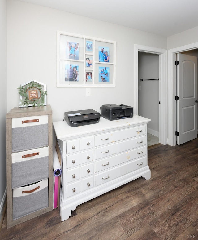 1480 Pilgrim Rd, Goode, VA 24556 - detailed view of wood finished floors and baseboards
